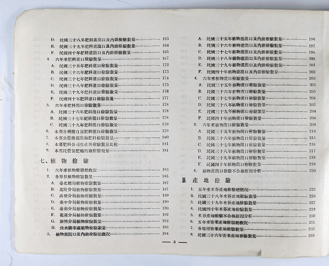 檢驗統計要覽 第一輯
