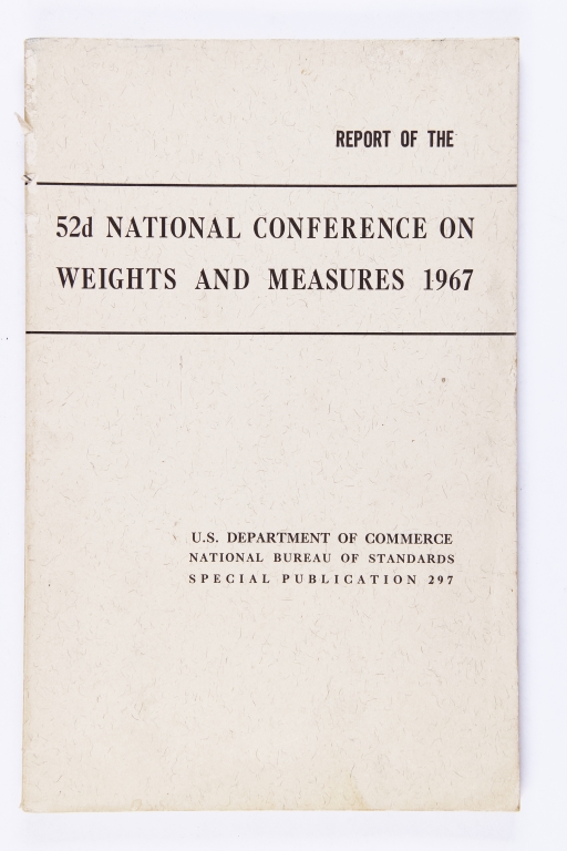 52d  NATIONAL CONFERENCE ON WEIGHTS AND MEASURES 1967,Total 137 pictures