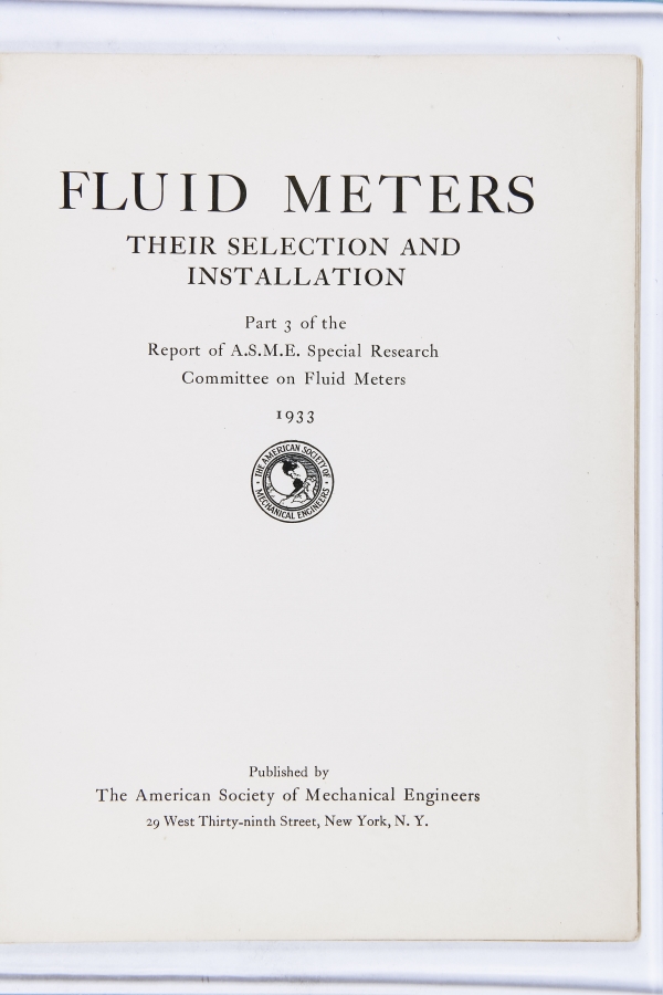FLUID METERS THEIR SELECTION AND INSTALLATION PART 3