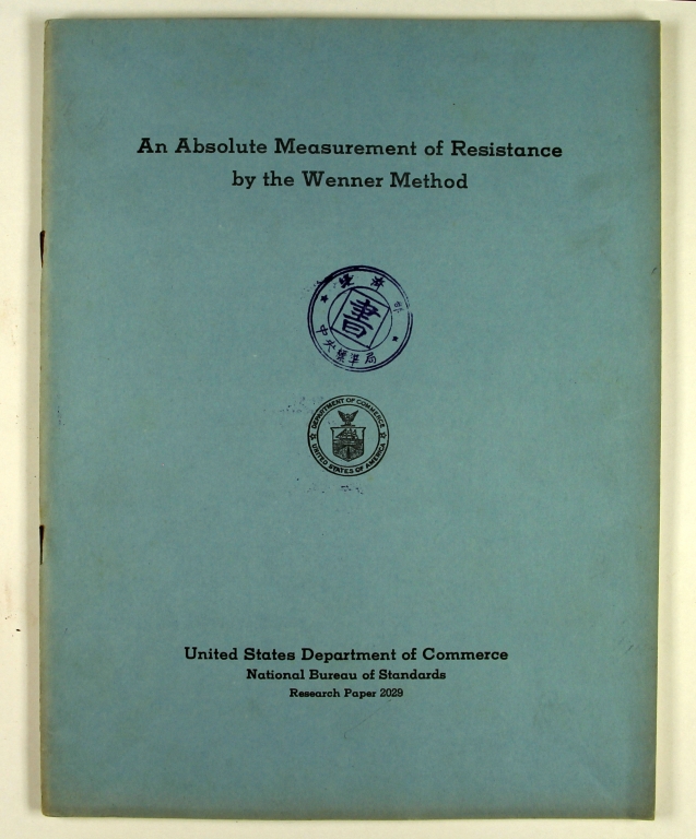 An Absolute Measurement of Resistance by the WennerMethod,共68張圖片