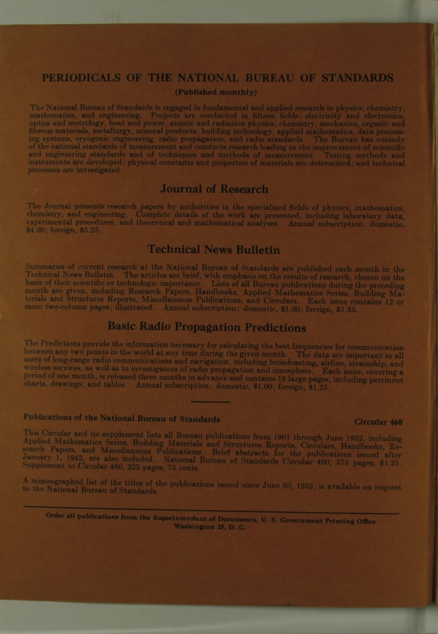 Bibliography and Index on Dynamic Pressure Measurement