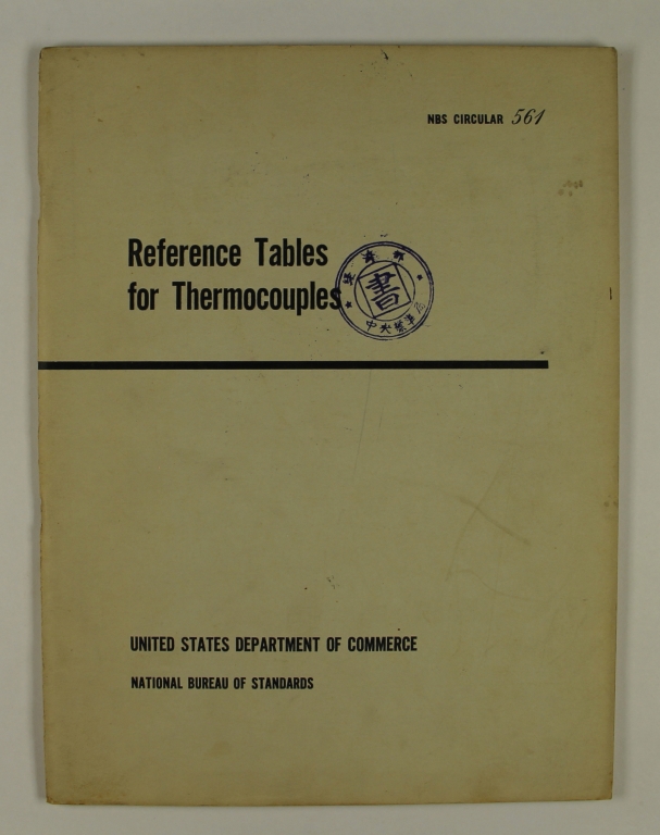 Reference Tables for Thermocouples,共89張圖片