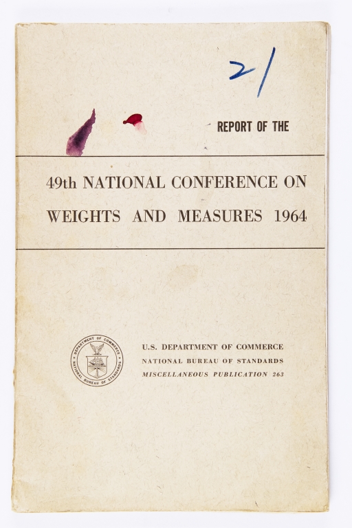 49th NATIONAL CONFERENCE ON WEIGHTS AND MEASURES 1964,共141張圖片