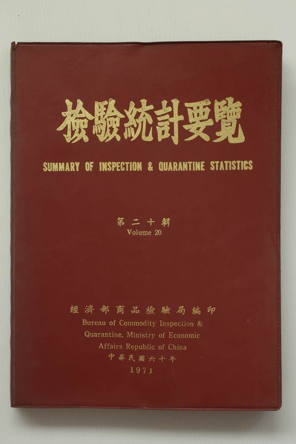 Summary of Inspection & Quarantine Statistics Volume 20